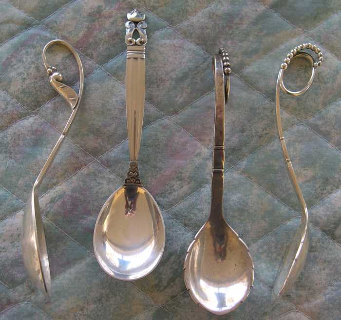 jensen silver spoons scandinavian