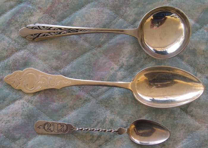 arts and crafts style spoons