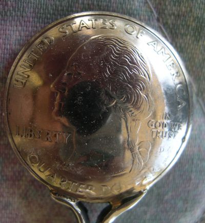 alaska quarter spoon