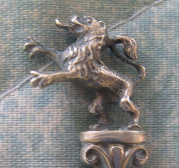 belgium lion spoon
