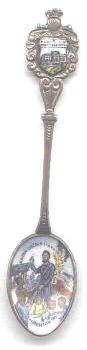 spoon Lincoln freeing the slaves