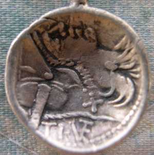 ancient spoon coin bowl