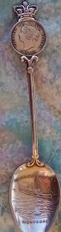coin spoon canada 5 cents