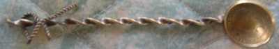 canada coin spoon silver