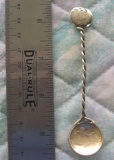 canada coin spoon double token