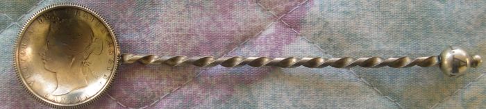 canadian love token coin spoon