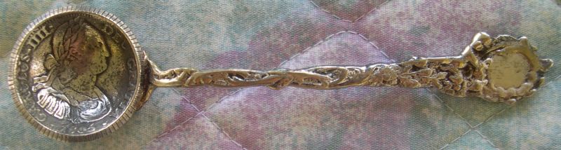 spanish trade dollar spoon