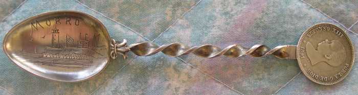 Cuba coin spoon