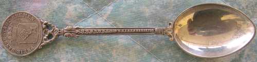 1857 german breman spoon coin silver
