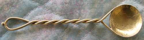 Frederick the Great coin spoon 1/3 taler