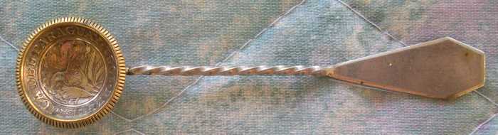 paraguay coin silver spoon