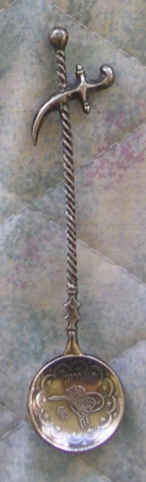 coin turkey dagger spoon
