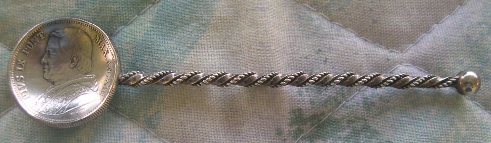 Pius 1X coin spoon