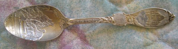 Columbus and Isabella spoon