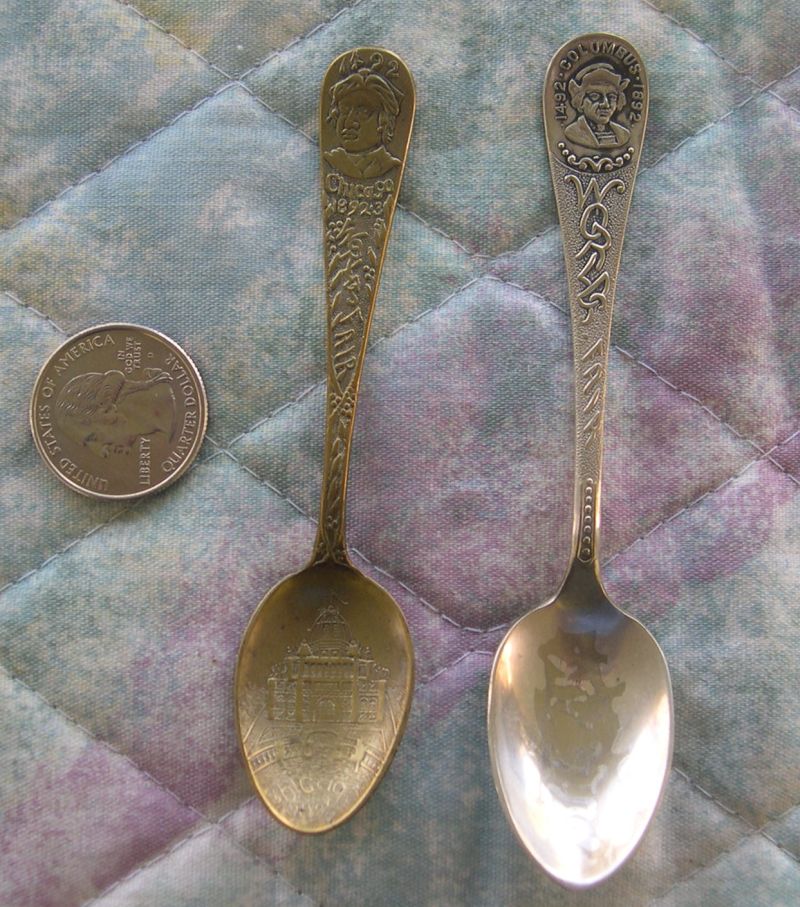 columbian world fair demi spoons