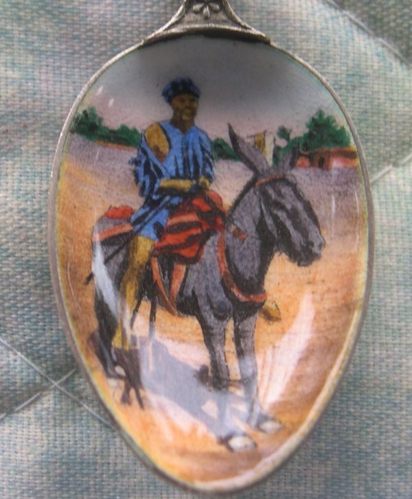 egyptian spoon man donkey
