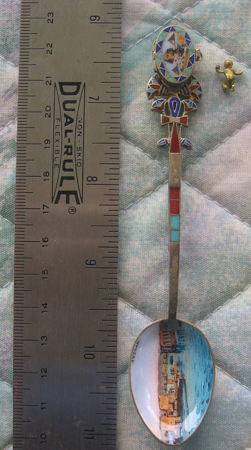 egyptian basket spoon moses
