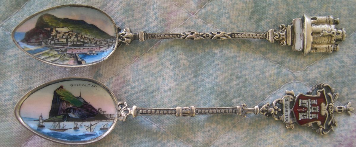 gibraltar souvenir spoons