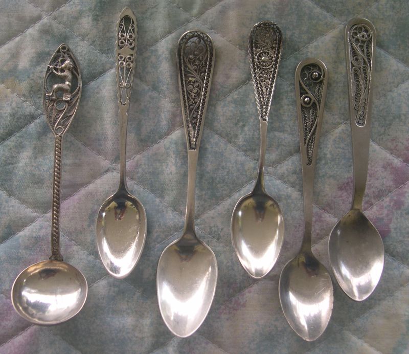 filigree spoons