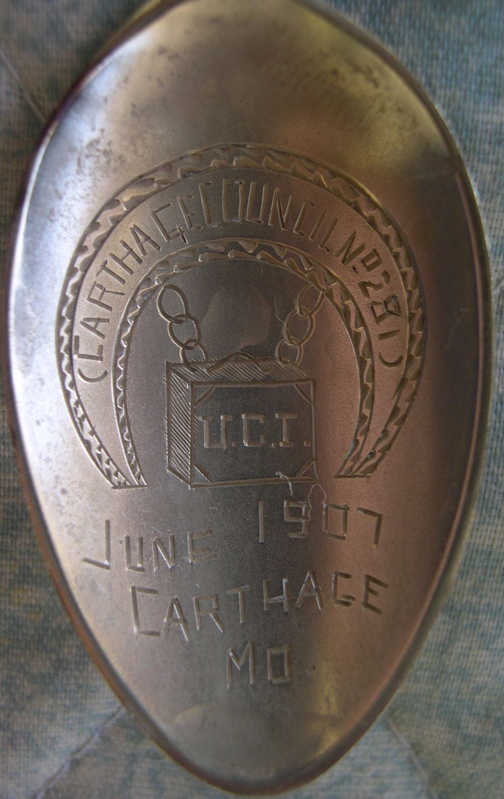 comercial travelers spoon bowl