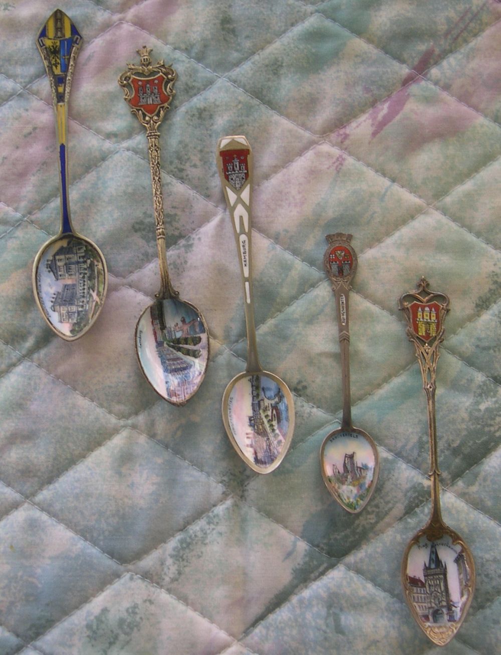 German souvenir spoons