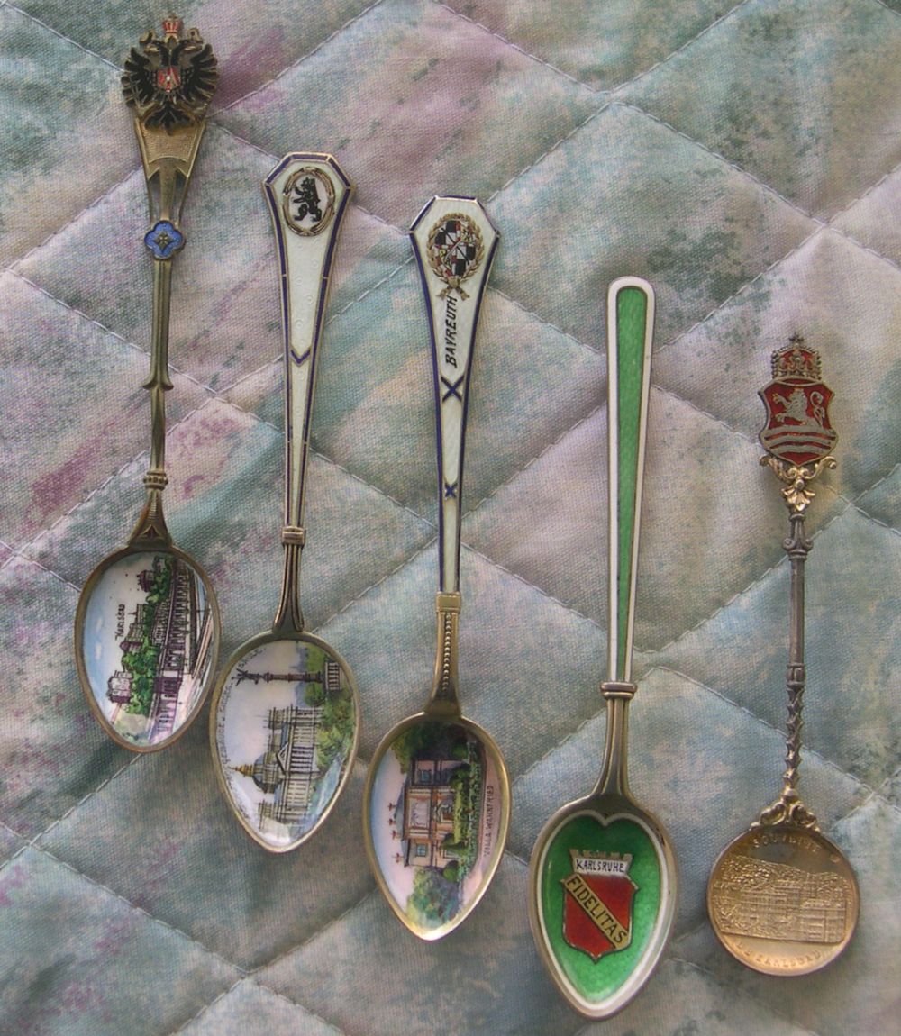 German souvenir spoons
