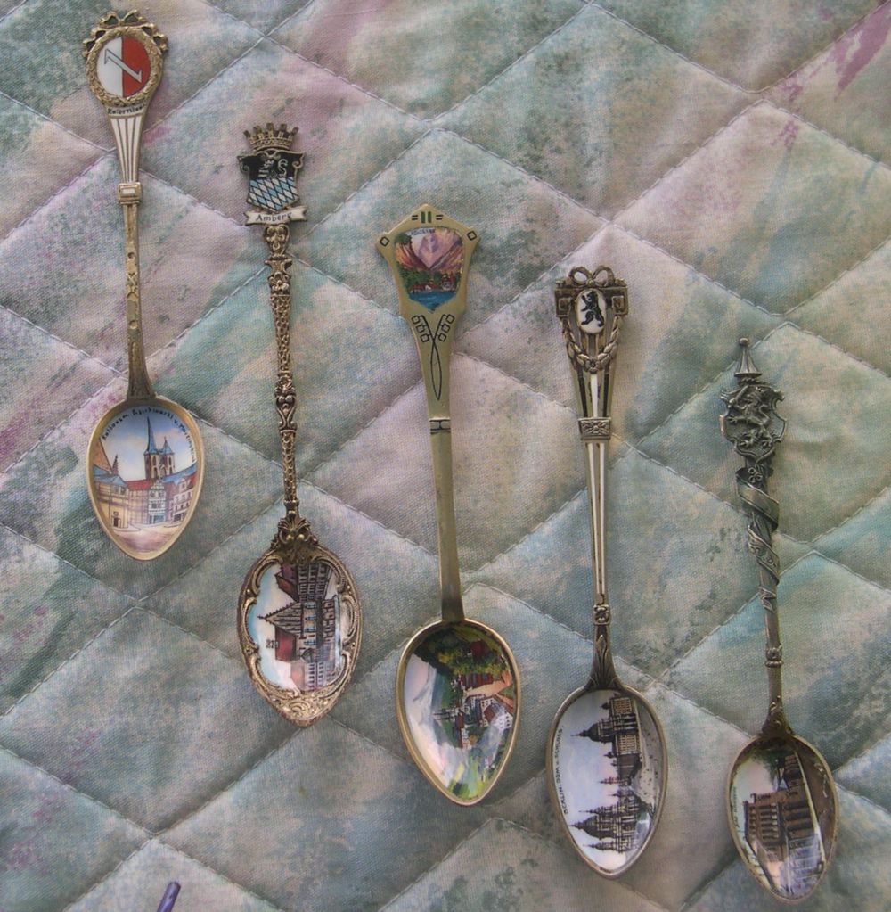 German souvenir spoons