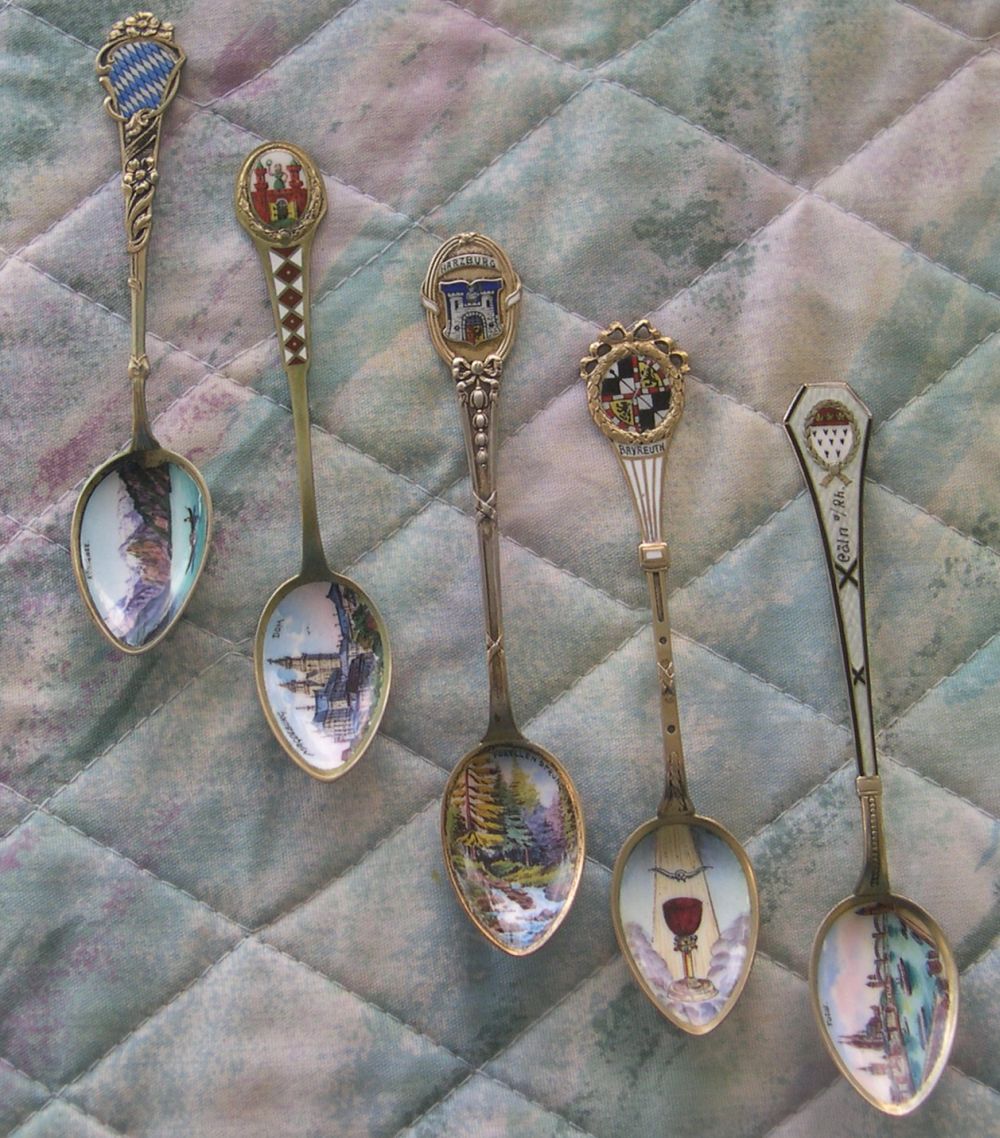 German souvenir spoons
