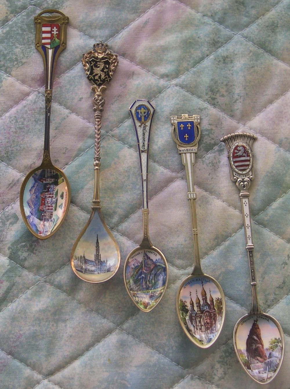German souvenir spoons