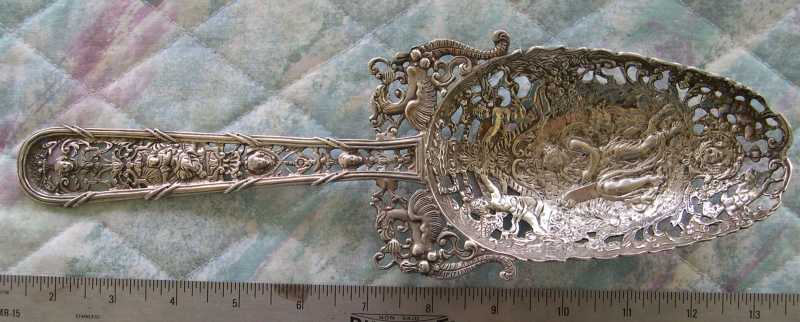 spoon huge cornucopia dragon mermaid cherub moses wedding marriage