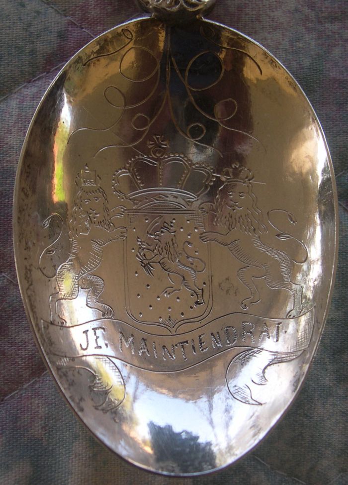 je maintiendrai silver bowl netherlands