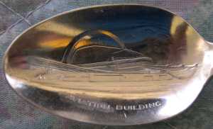 ny world fair aviation spoon