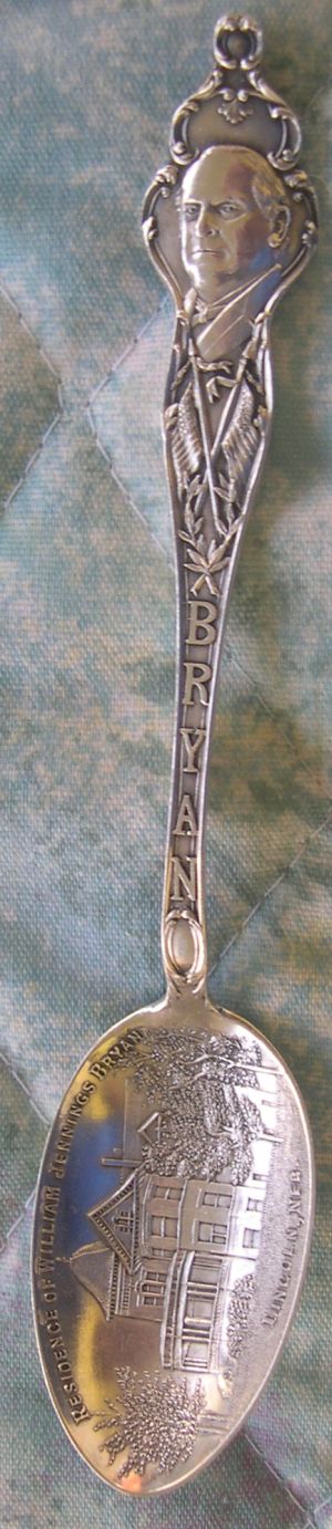william jennings bryan spoon silver