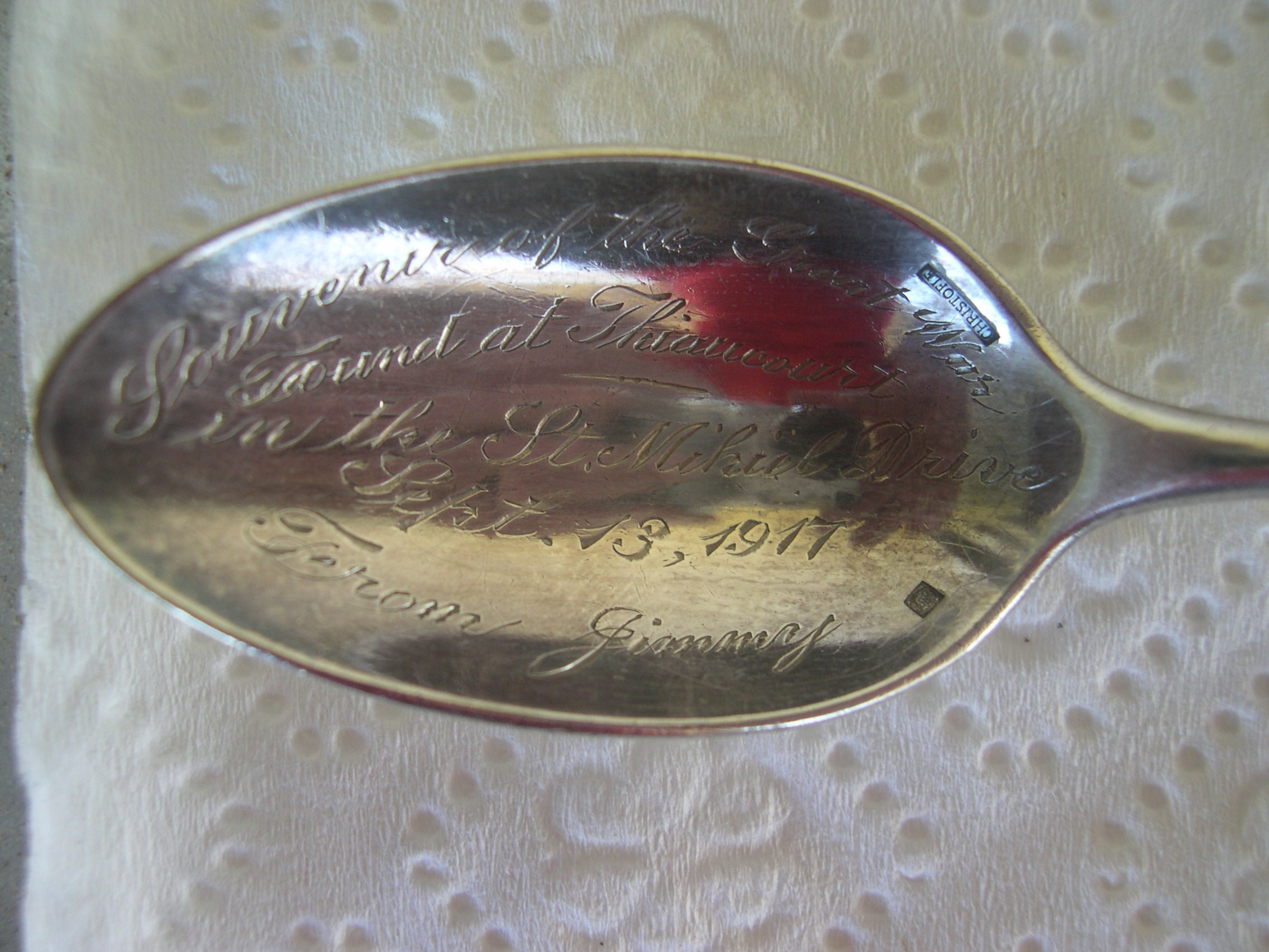 St Mihiel bowl spoon