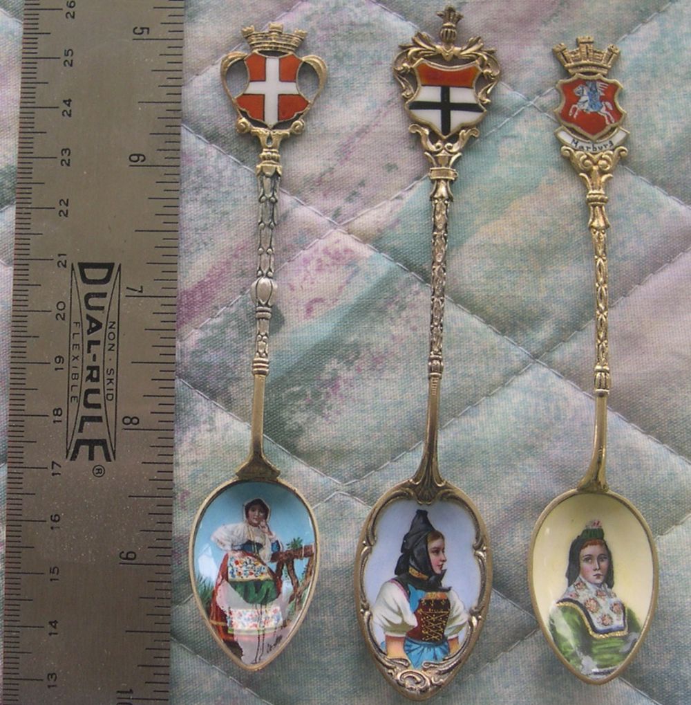 swiss girl costume spoons