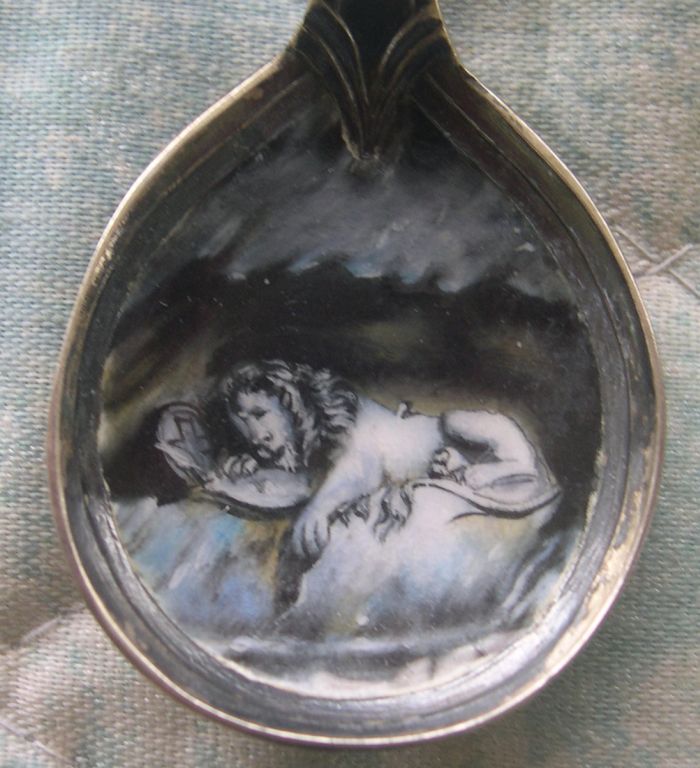 switzerland lion spoon