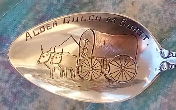 ox drawn wagon spoon alder