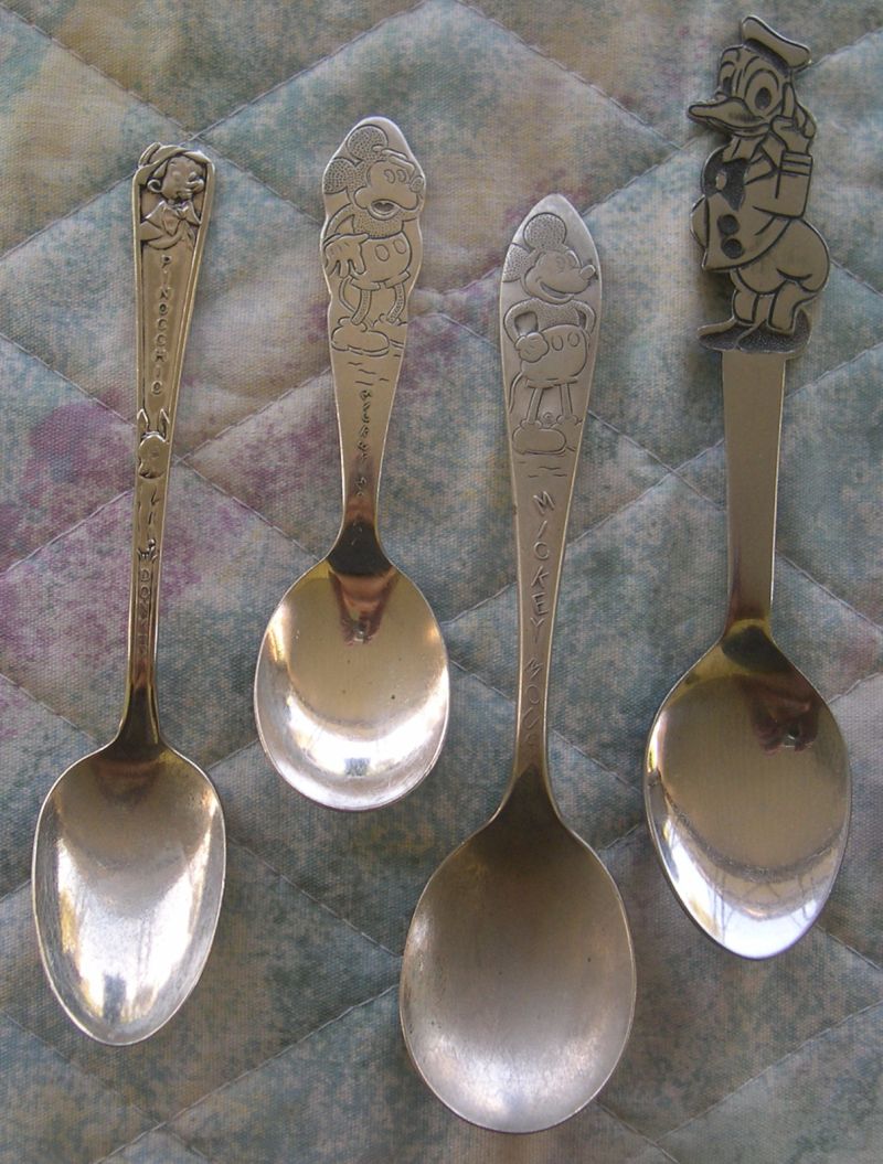 disney character spoons