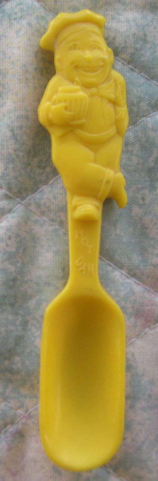 French hot dan mustard spoon