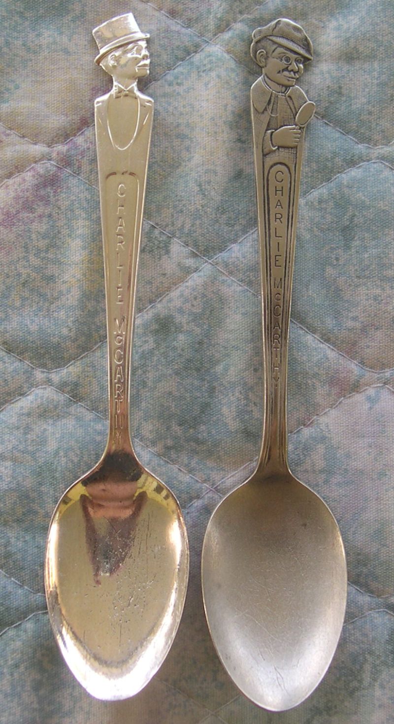 Charlie McCarthy spoons