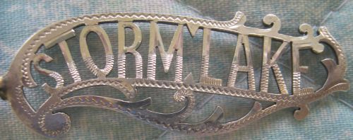 city name spoons art nouveau style