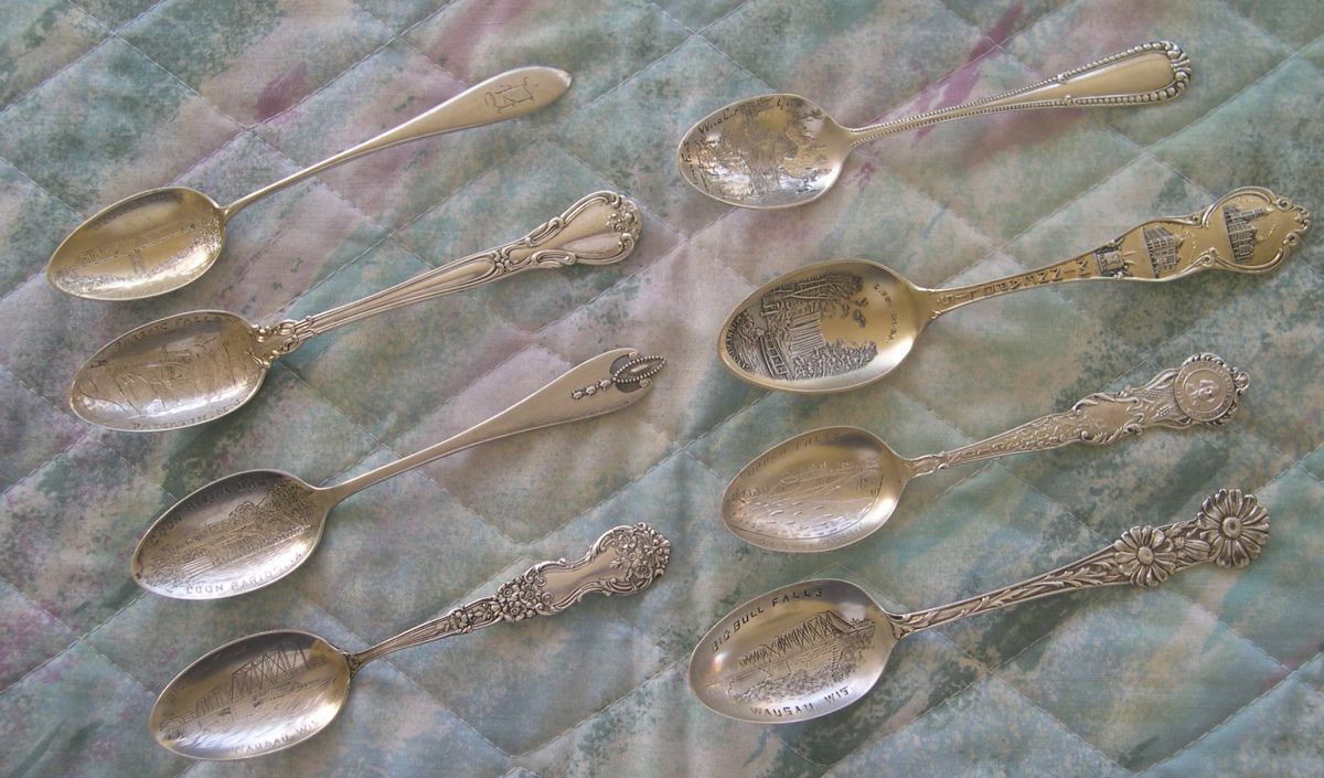 waterfall silver spoons