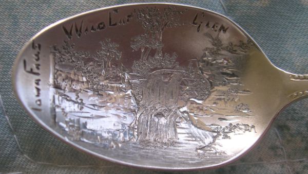 waterfall silver spoons