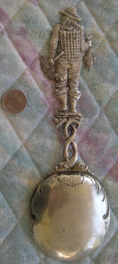 large fisherman spoon