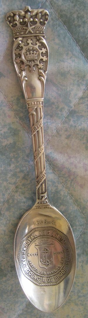 royal arcanum spoon rhode island