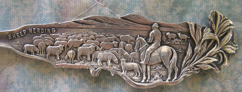 sheep herding spoon