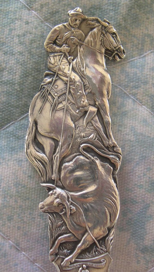 steer roping spoon