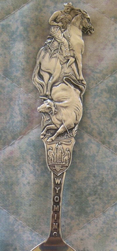 wyoming steer roping spoon
