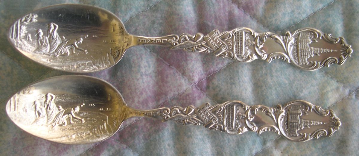 penn treaty spoons