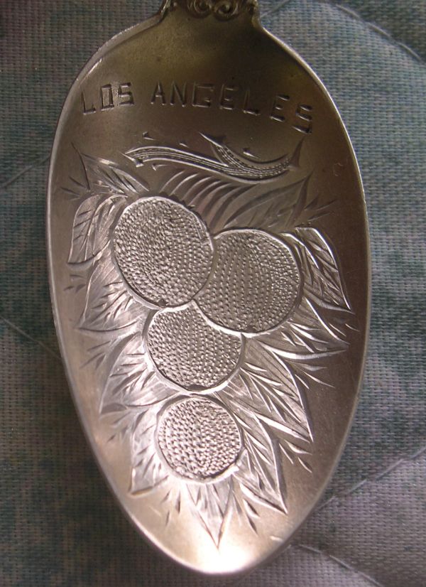 oranges spoon
